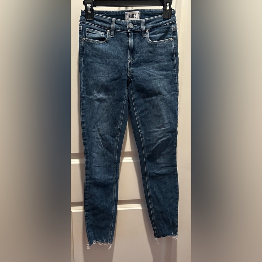 PAIGE Verdugo Ankle Skinny Jeans 24